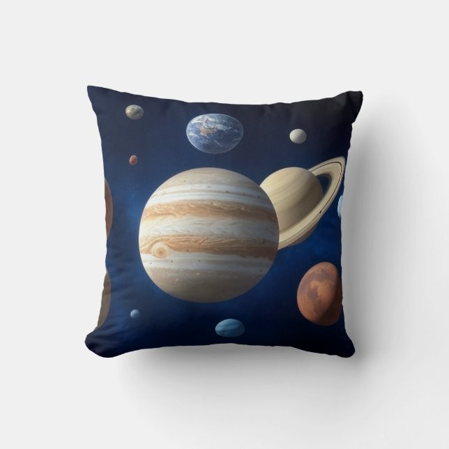 Solar System Montage Cushion (Front)