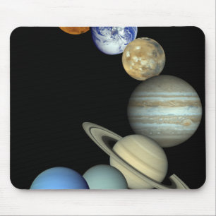 Solar System Montage Mouse Pad