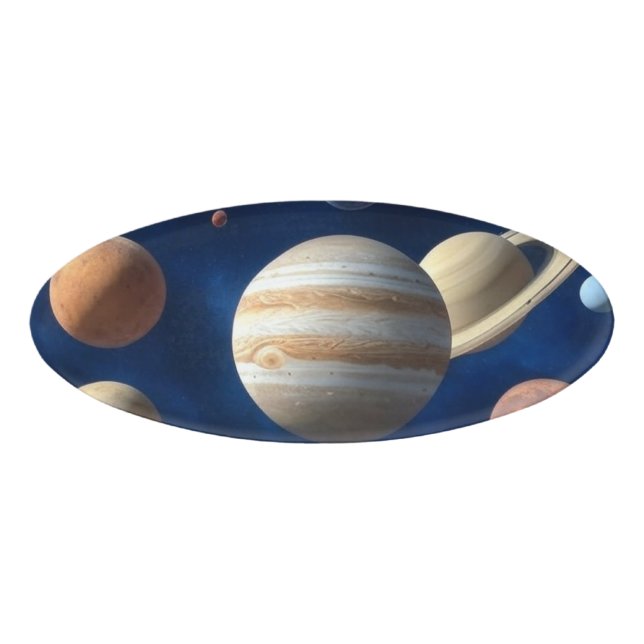 Solar System Montage Name Tag (Front)