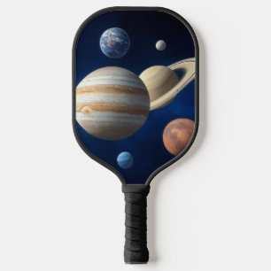 Solar System Montage Pickleball Paddle