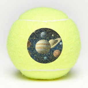 Solar System Montage Tennis Balls