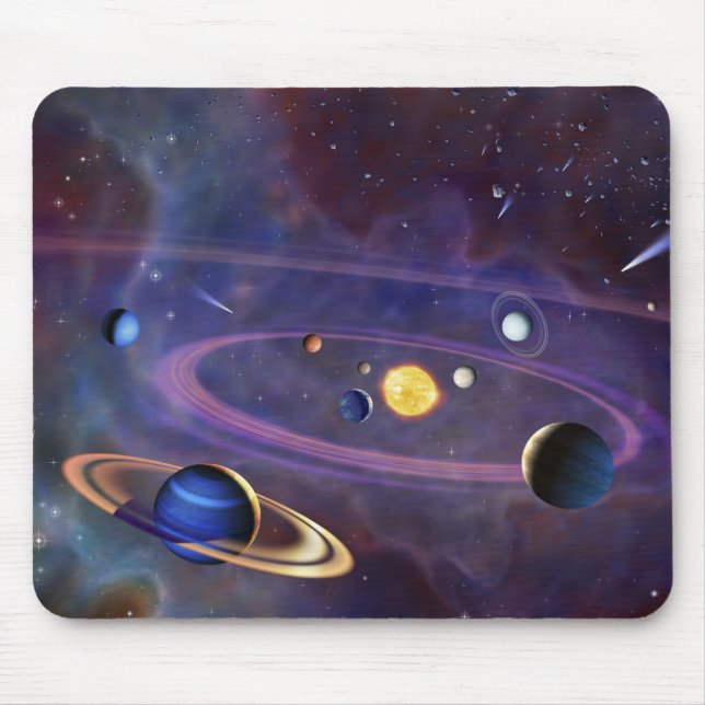 Solar System Mouse Pad (Front)