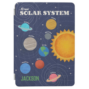 Solar System Personalised iPad Air Cover