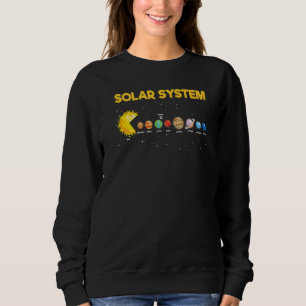 Solar System Planet Science Astronomy Space Matchi Sweatshirt
