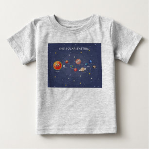 Solar System Planets Baby T-Shirt
