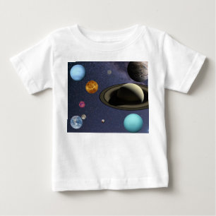Solar system planets baby T-Shirt