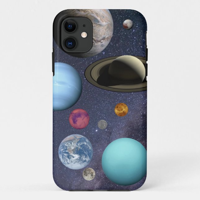 Solar system planets Case-Mate iPhone case (Back)