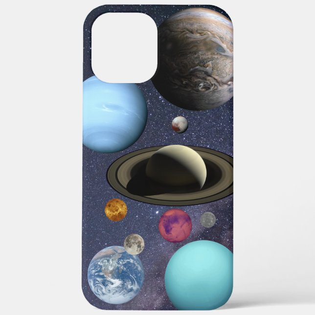 Solar system planets Case-Mate iPhone case (Back)
