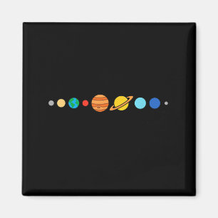 Solar System Planets Galaxy Astronomy Stargazer Magnet