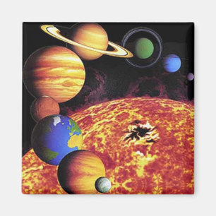 Solar System Planets Magnet