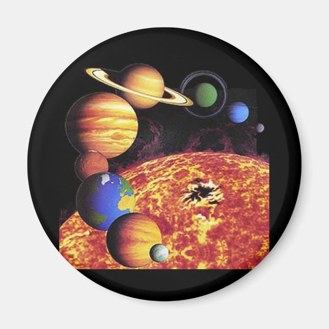 Solar System Planets Magnet (Front)