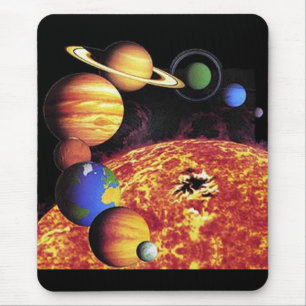 Solar System Planets Mousepad
