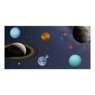 Solar system planets poster
