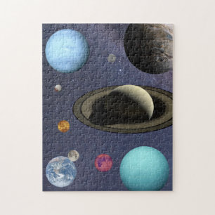 Solar system planets Puzzle