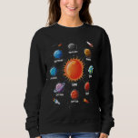 Solar System Planets Science Space Boys Girls STEM Sweatshirt<br><div class="desc">Solar System Planets Science Space Boys Girls STEM Kids</div>