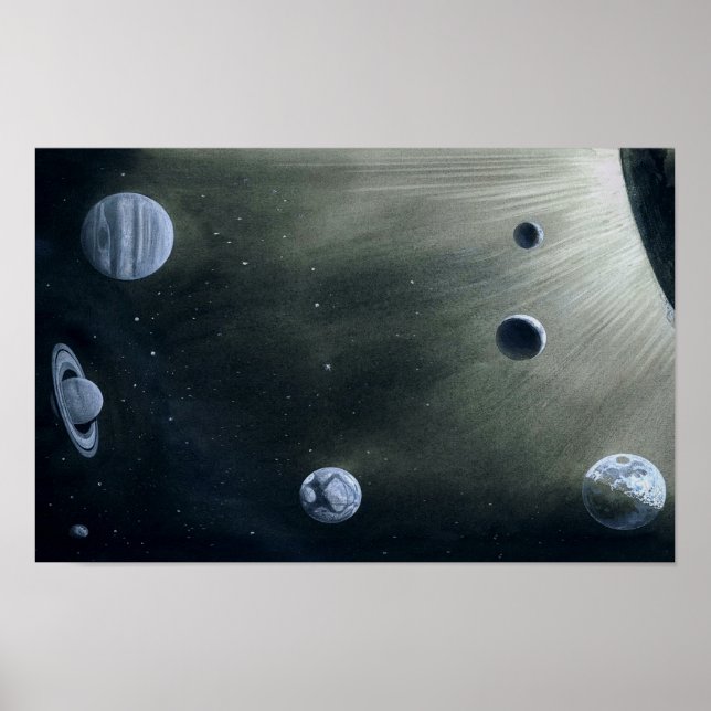 solar system poster (Front)