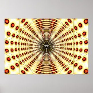 Solar System to Mars Per Martineau Poster