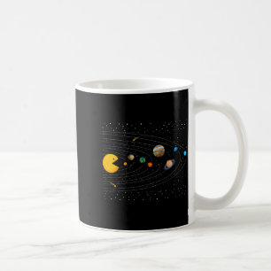 Solar System Video Game Funny Graphic Tees Planet  Coffee Mug