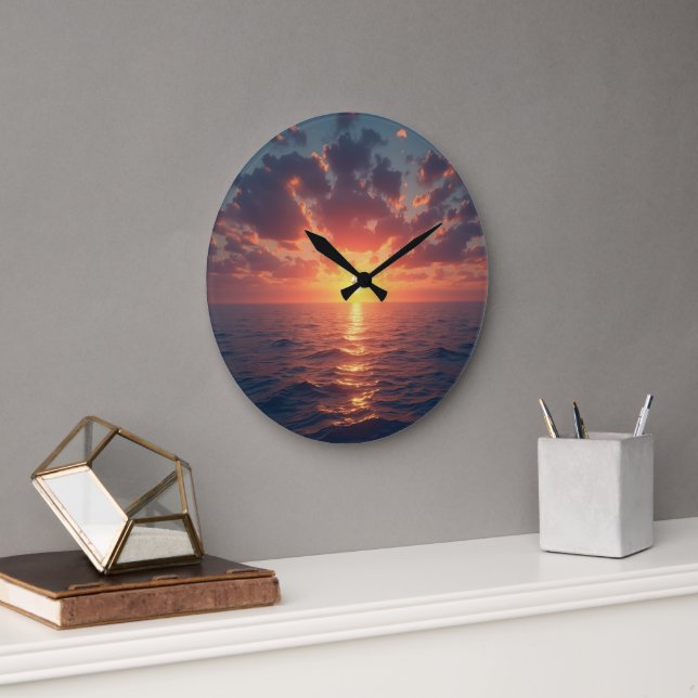 Solar Wall Clock (Office)