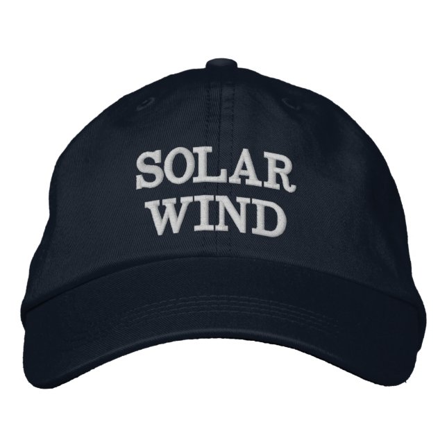 SOLAR WIND EMBROIDERED HAT (Front)