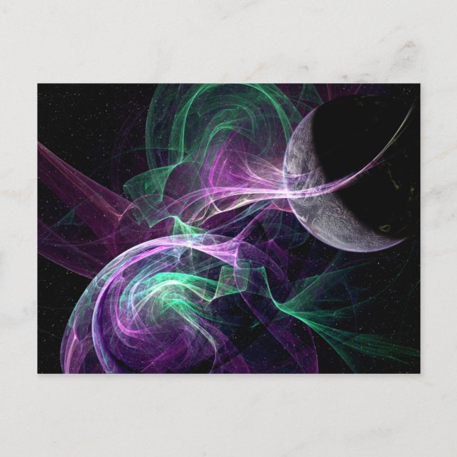 Solar Winds Embrace Postcard (Front)