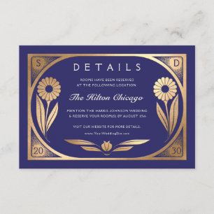 SOLARA II : Wedding Details Card