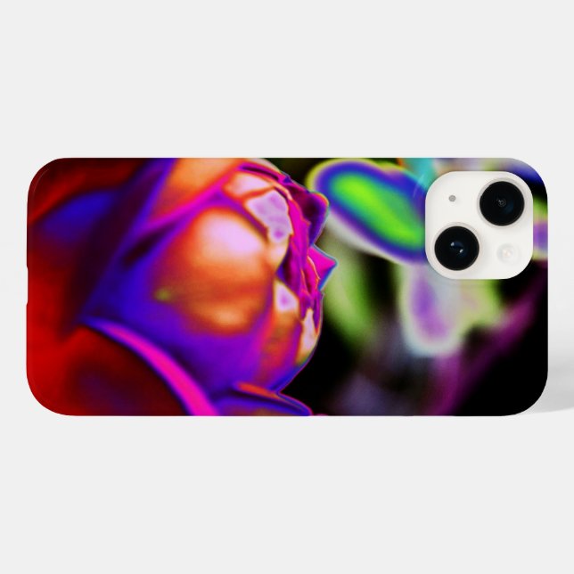 Solarised Rose by Shirley Taylor Case-Mate iPhone Case (Back (Horizontal))