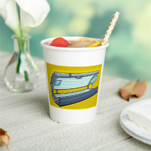 Solarium Sunbed Tanning Paper Cups