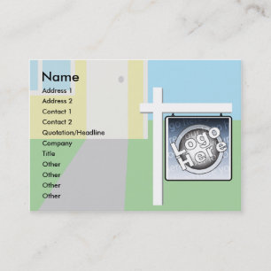 Sold - Chubby Business Card