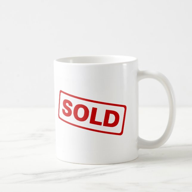 Sold Coffee Mug (Right)