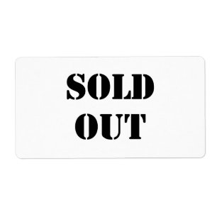 Sold Out