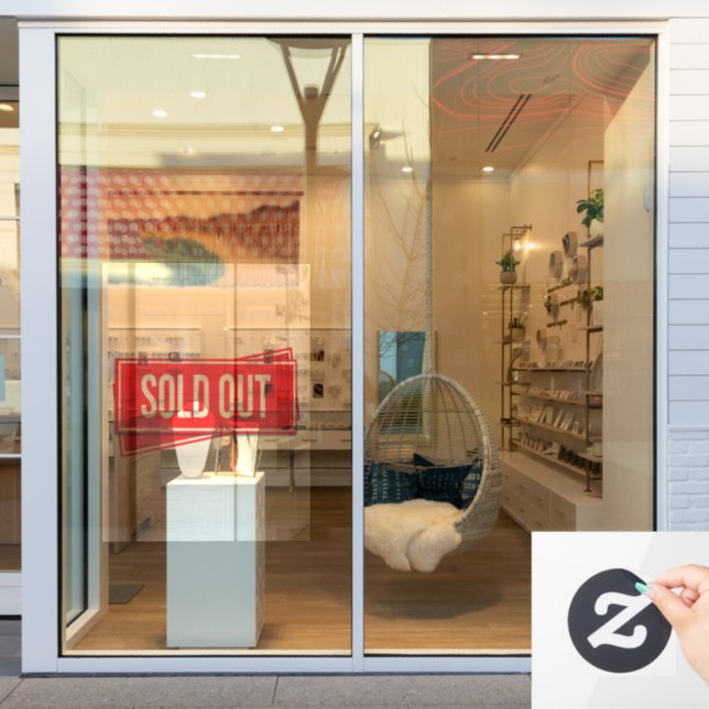 Sold Out  (Store Window)