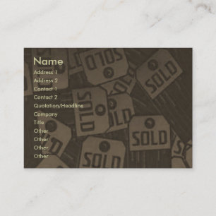 Sold Profile Card