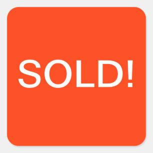 Sold Sticker