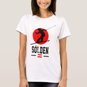 Sölden Austria Ski Resort Alps Austrian Skiing Sou T-Shirt
