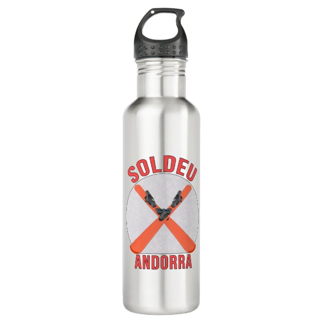 Soldeu, Andorra 710 Ml Water Bottle (Front)