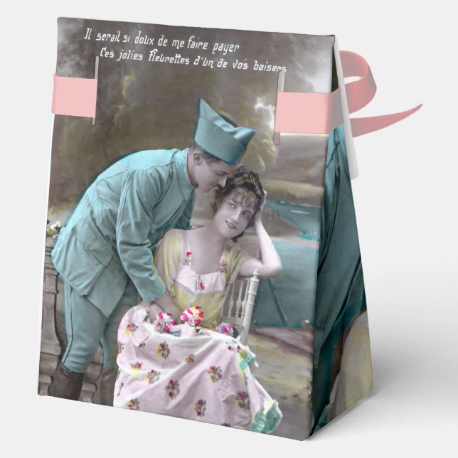 Soldier and Lover Favour Box (Back)