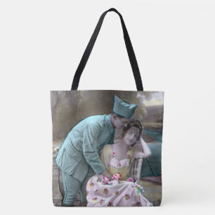 Soldier and Lover Tote Bag