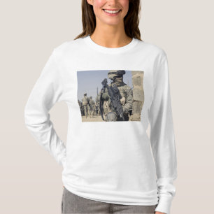 Soldier armed with a MK-48 T-Shirt