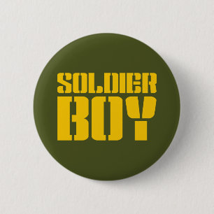 SOLDIER BOY 6 CM ROUND BADGE