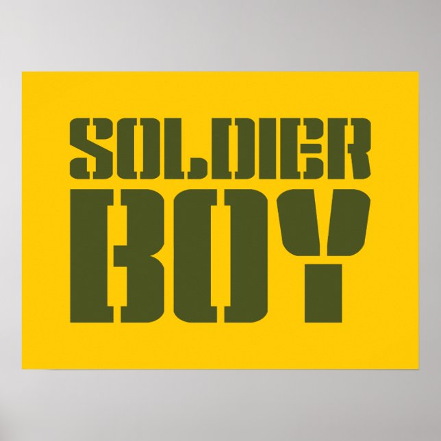 SOLDIER BOY POSTER (Front)