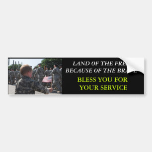 SOLDIER BUMPER STICKER