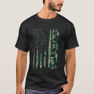 Soldier Dad Us Flag Soldier Dad T-Shirt