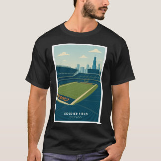 Soldier Field Chicago Bears friend T-Shirt