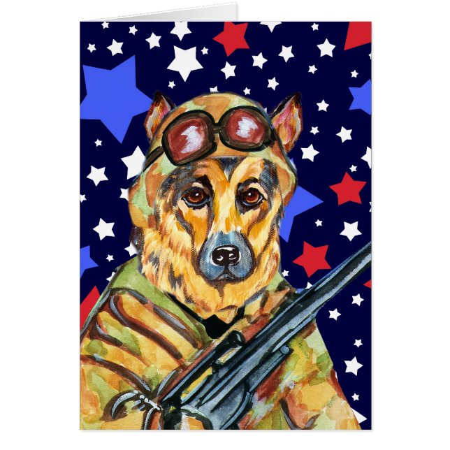 SOLDIER GERMAN SHEPHERD (Front)