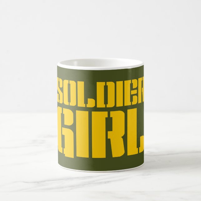 SOLDIER GIRL COFFEE MUG (Center)