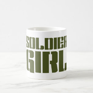 SOLDIER GIRL COFFEE MUG
