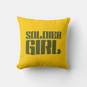 SOLDIER GIRL CUSHION