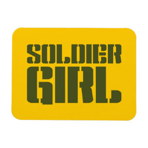 SOLDIER GIRL MAGNET