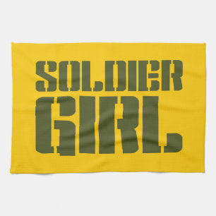 SOLDIER GIRL TEA TOWEL